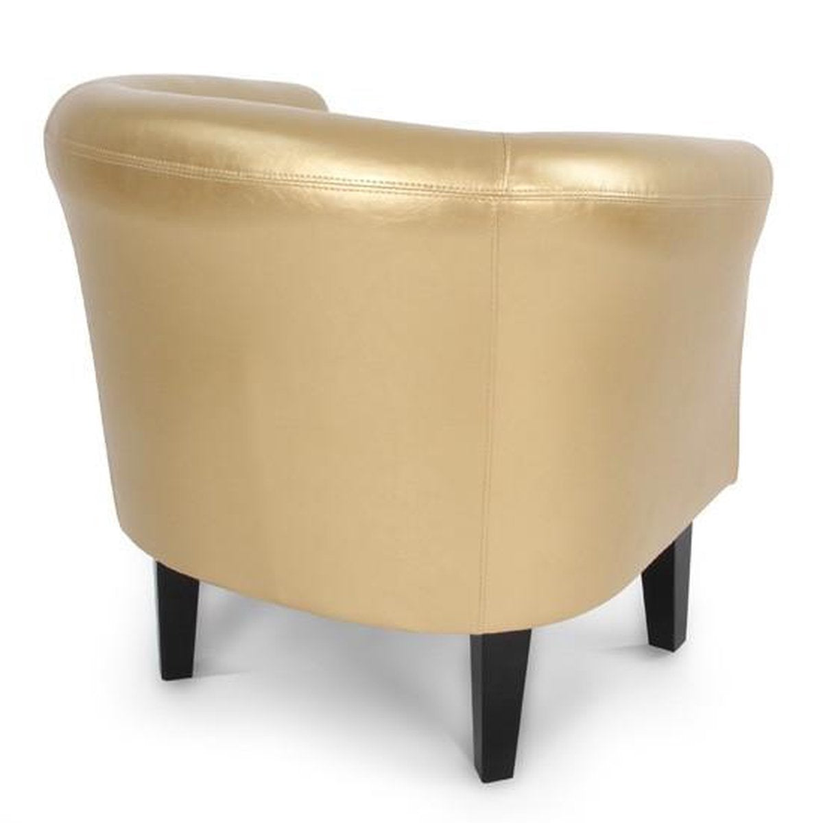 Chesterfield fauteuil - Goud - 67 x 72 x 60 cm