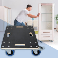 Meubelroller - Transportroller - Met remmen - 40x60 cm - tot 800 kg - ECD Germany