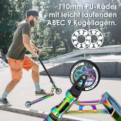 Kinderstep - Stuntstep - Vouwbaar - Regenboog - KESSER®