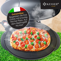 KESSER® Elektrische grill 2in1 tafelgrill - 2400 Watt - Zwart