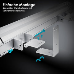 Infrarood Verwarming - Terrasverwarmer - Elektrische Heater - Grijs - KESSER®