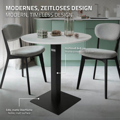 Tafelonderstel - 72cm - Staal - Zwart - ML-Design •