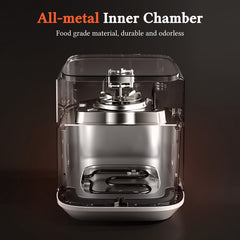 Airfryer XXL - heteluchtfriteuse - 8L - 2000W - Zwart •