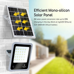 Solar wandlamp buiten - Tuinverlichting - Buitenverlichting - Grijs - Aigostar •