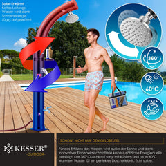 KESSER® Buitendouche - Tuindouche - Solar - 35L - Zwart