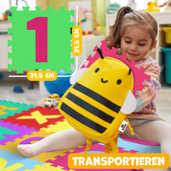 KIDIZ® 86-Delige Puzzelmat - Speeltapijt - Kindertapijt - Gekleurd