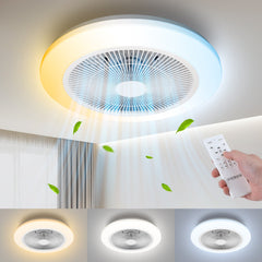 Aigostar Plafondventilator - Verlichting - Ø48cm - Dimbaar - 64W