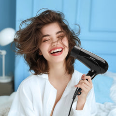Aigostar Föhn - Compacte haardroger - Ionische fohn - 2400W - Zwart