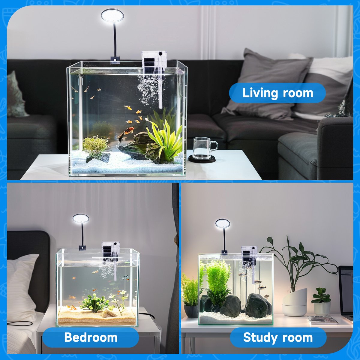 Nobleza Aquarium - 30x30x30 cm - 27 L
