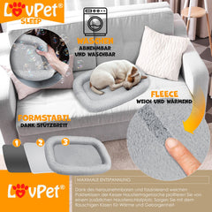 LOVPET® Hondenbench - Hondenbox - Transportbox 44x31x36xm  - Antraciet