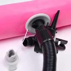 Opblaasbare PVC gym mat,  3 x 1m, met elektrische luchtpomp, gymnastiekmat, trainingsmat, fitnessmat