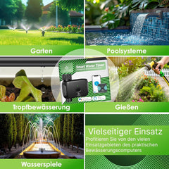 KESSER® Irrigatiebesturing - Irrigatiesysteem - Zwart •