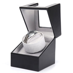 Watchwinder - Horloge doos - Horloge winder - Zwart - Olvy