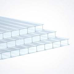 Jago - Dubbelwandige polycarbonaat platen - Dakplaat - 15 stuks - 121cm x 60,5cm - 4mm dik