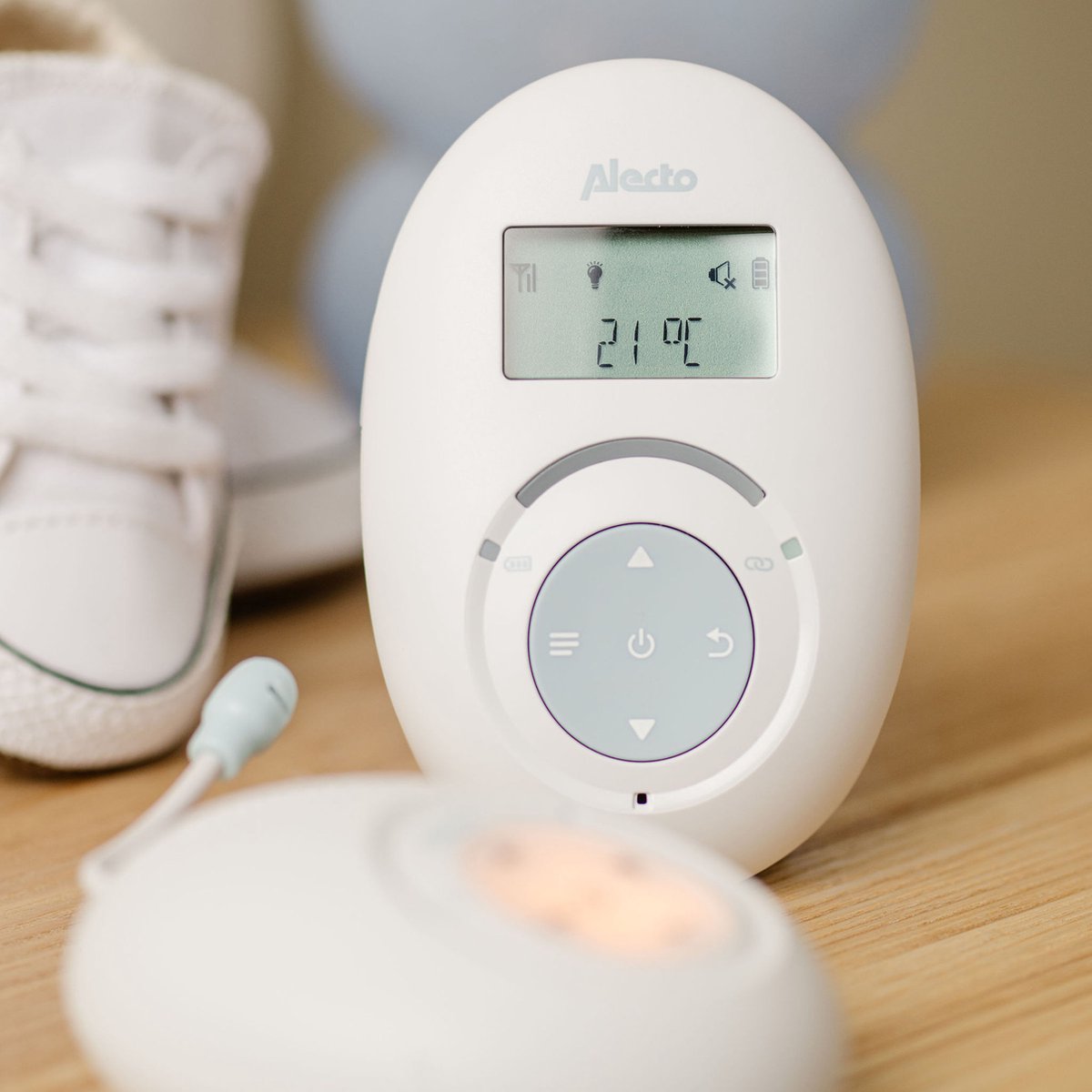 Alecto DBX120 - Full Eco DECT Babyfoon - Wit