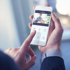 Deurbel draadloos - Met camera - Draadloze deurbel - Zwart - Alecto •