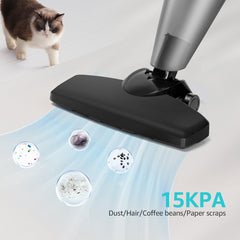 Steelstofzuiger - Stofzuiger Zonder zak - 6 Meter Kabel - 600W - Zwart - Aigostar •