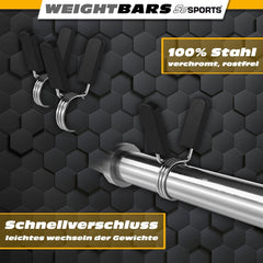 Halterschijven - Halterset- 30 mm - Halterstang - 20 kg - ScSPORTS®