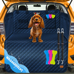 LOVPET® Hondendeken Auto Kofferbak Beschermhoes - Hondenkleed inclusief speelgoed - Waterafstotende en krasbestendige Honden deken - Marineblauw