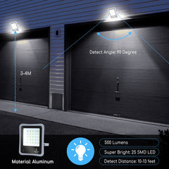 Solar wandlamp buiten - Tuinverlichting - Buitenverlichting - Grijs - Aigostar •
