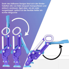 KIDIZ® WC Verkleiner - Potje Peuter - Toilettrainer - Blauw