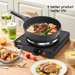 Aigostar 30A43 Gem - Electrische Kookplaat - 1500W - 1 Pits