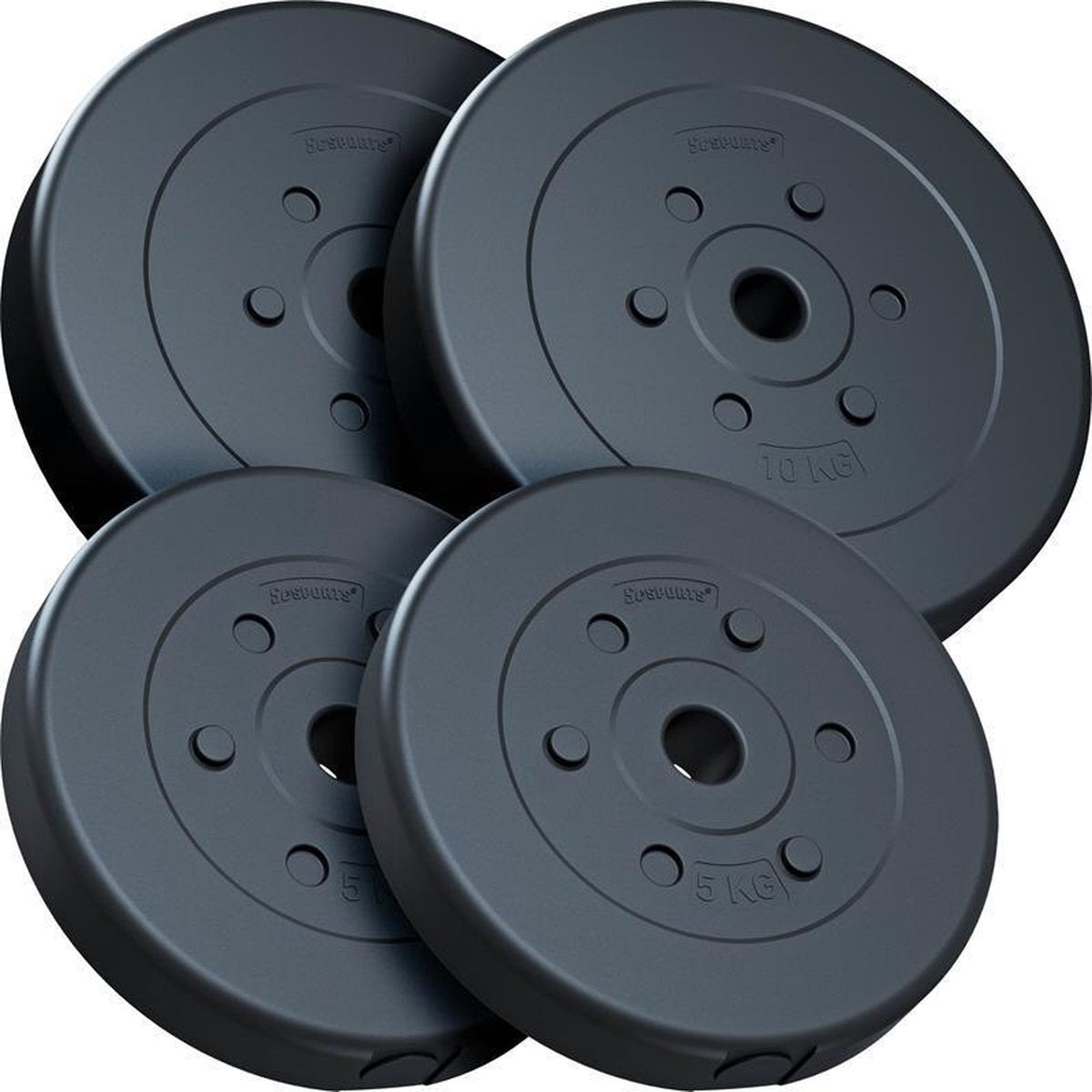 Halterschijven - Halter gewichten - 30 mm - Set - 30kg - ScSPORTS®