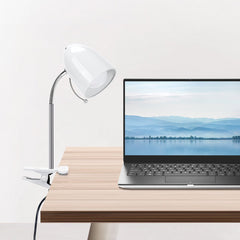 Aigostar Bureaulamp - E27- Leeslamp - Wit