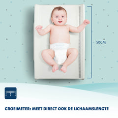 Alecto BC-10 - Babyweegschaal - Ook geschikt voor dieren - Wit •