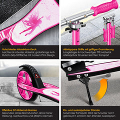 KESSER® Kinderstep - Opvouwbaar - Verstelbaar - Roze