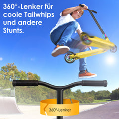 KESSER® Stuntstep voor Volwassenen en Kinderen - Kinderstep - Goud