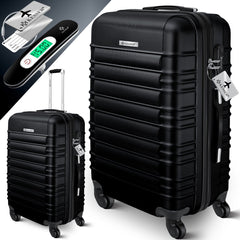 KESSER® Reiskoffer - 84L - ABS - Zwart