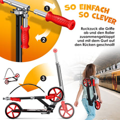 KESSER® Kinderstep - Opvouwbaar - Verstelbaar - Wit •