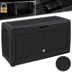 KESSER® Opbergbox 310L - Inklapbaare - Tuinkist - Antraciet •