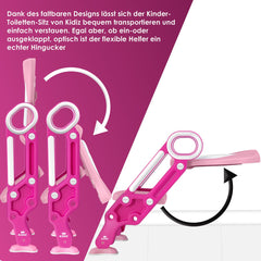 KIDIZ® WC Verkleiner - Potje Peuter - Toilettrainer - Roze
