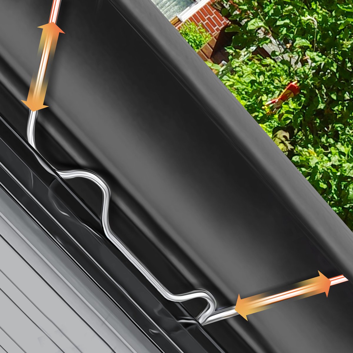 KESSER® 14 Dubbelwandige Polycarbonaat Platen - 150x70cm - Antraciet