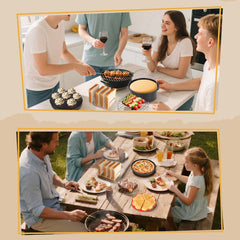 Airfryer Accessoires Complete Set - Ø20cm - Geschikt voor Airfryer XL en XXL - 12 delig - Aigostar