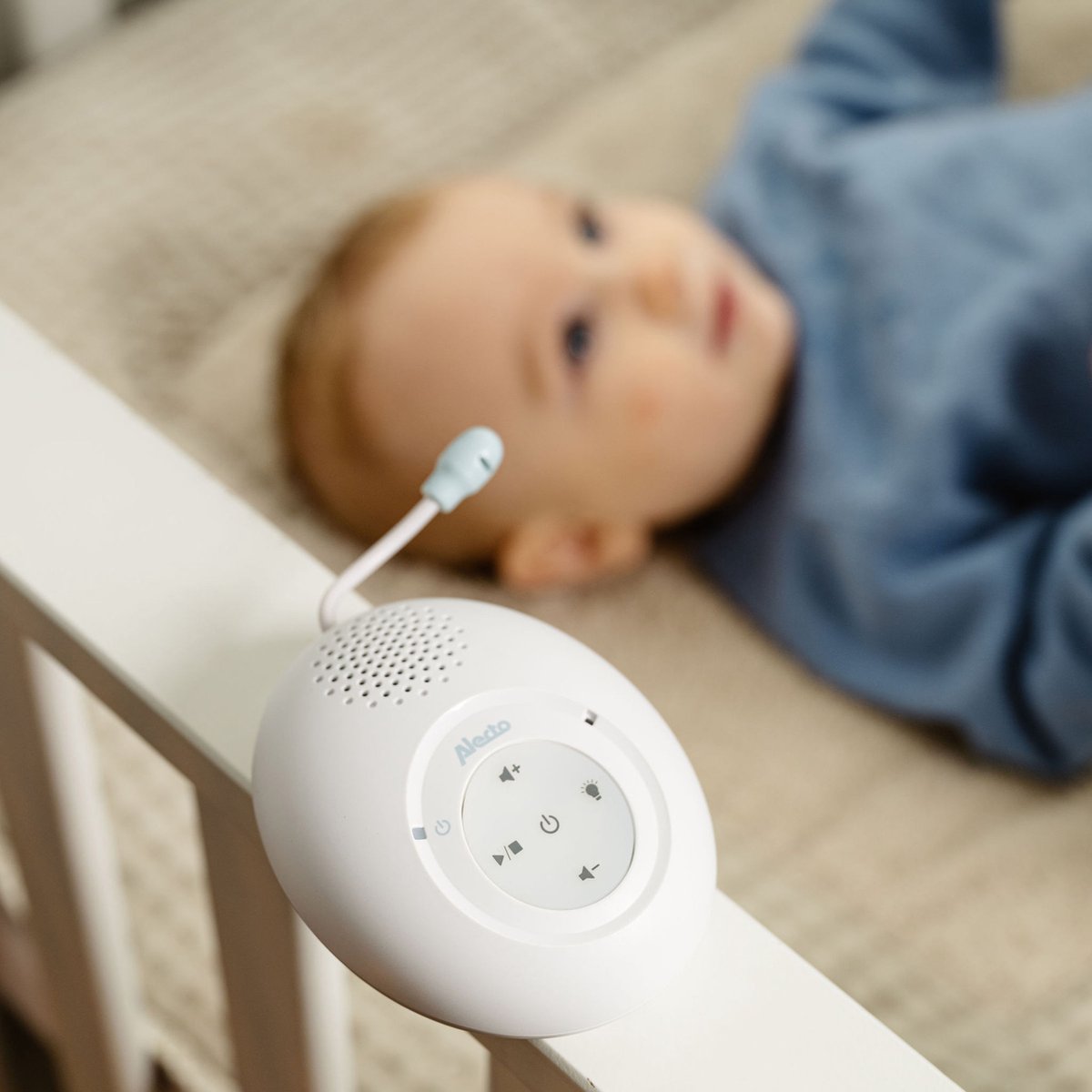 Alecto DBX120 - Full Eco DECT Babyfoon - Wit