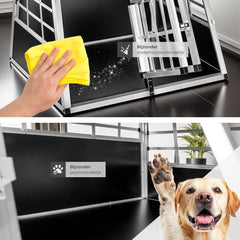 Autobench - Hondenbench - Hondentransportbench - 89x69x50 cm - Tectake®