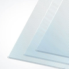 Jago - Dubbelwandige polycarbonaat platen - Dakplaat - 15 stuks - 121cm x 60,5cm - 4mm dik