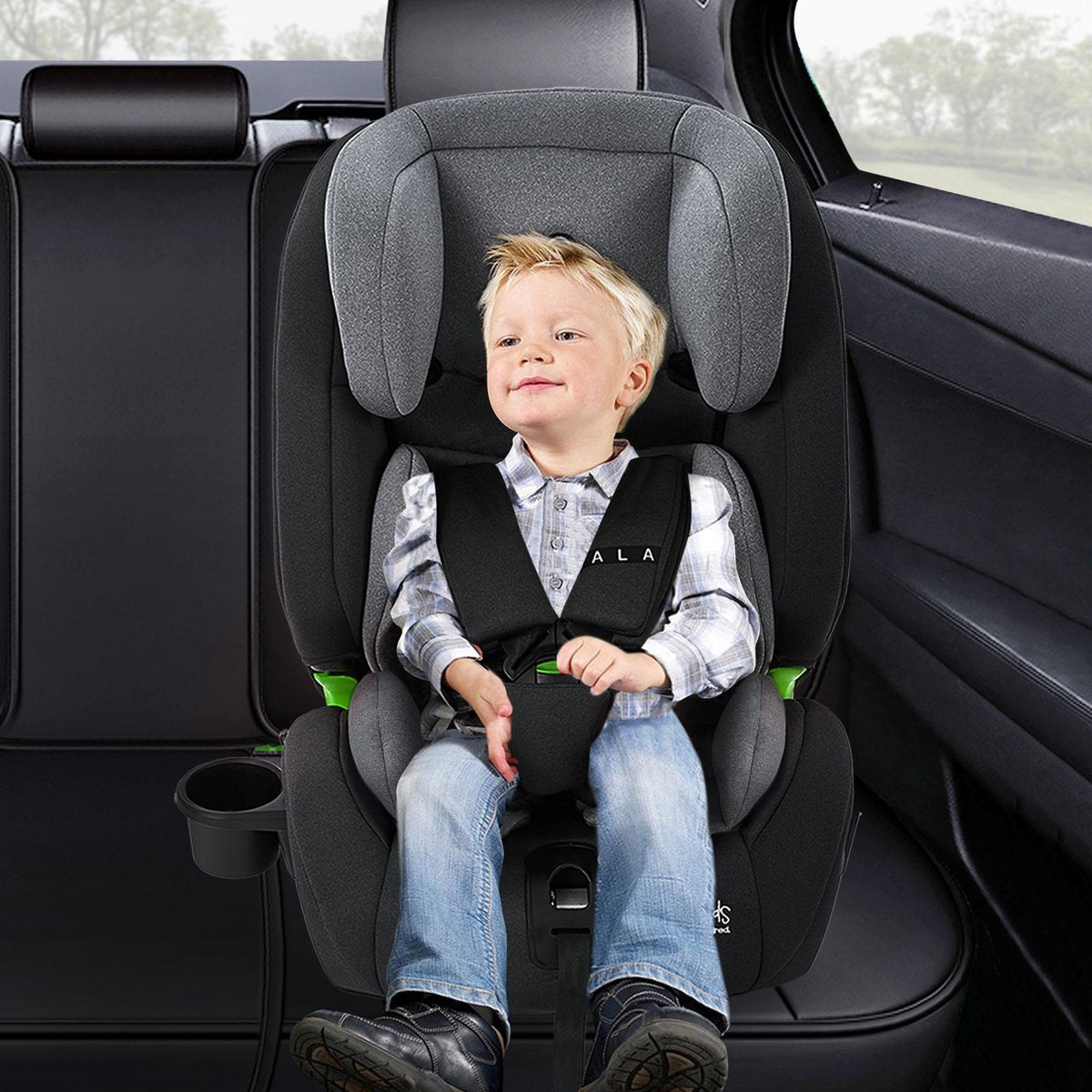 FableKids® Autostoeltje voor kinderen Autostoeltje i-Size met Isofix 76-150 cm