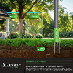 KESSER® Onkruidsteker - Onkruidverwijderaar - Wortelverwijderaar - Groen