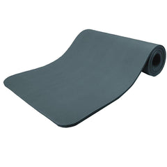 Yogamat - Fitness mat - Sportmat - Yoga mat extra dik - 185x60 cm - Grijs - TRESKO