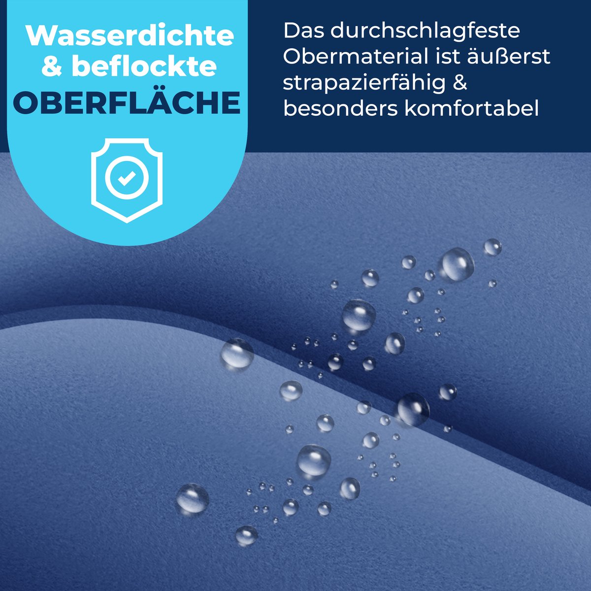 KESSER® Luchtbed - Opblaasbaar Matras - Elektrische Pomp - Wit •