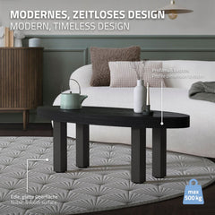 Tafelpoten - Metaal - Set van 4 - 42 cm - Donkergrijs - ML-Design