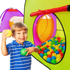 Speeltent - Kindertent - Speelhuisje - Met ballen - Tectake®
