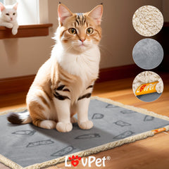 Hondendeken bank - hondenmat - 73x63 cm - Grijs - LOVPET®