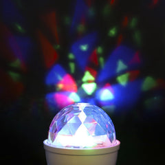 Aigostar 10RZJ - Discolamp - E27 - RGB - Disco Lamp - Party light - Feestverlichting - 3W - 2 stuks