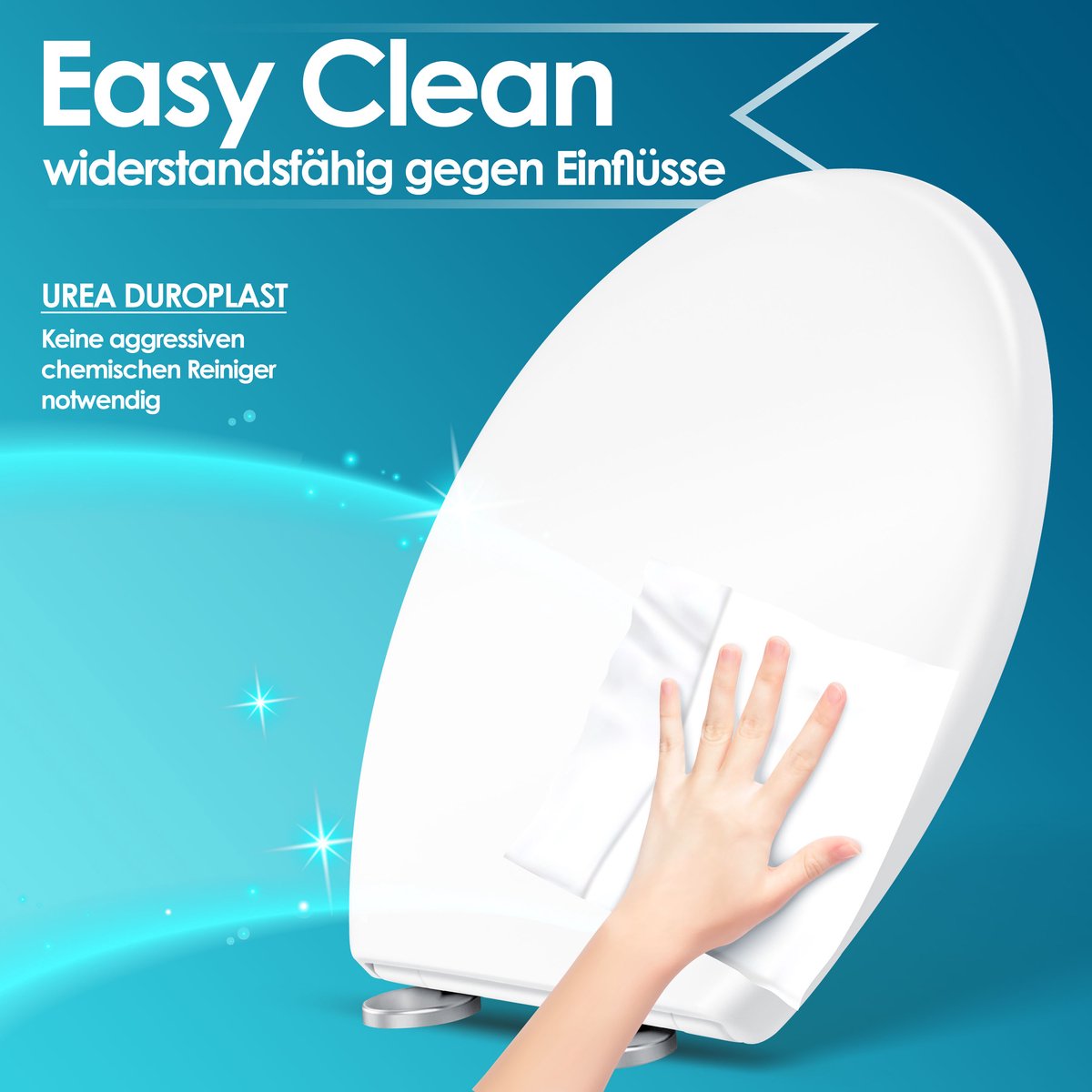 KESSER® WC bril met Soft Close Deksel - Toiletbril - Wit