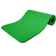 Yogamat - Fitness mat - Sportmat - Yoga mat extra dik - 190x100 cm - Groen - TRESKO